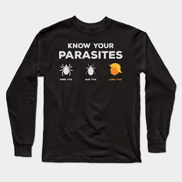 Know Your Parasites Long Sleeve T-Shirt by deadright